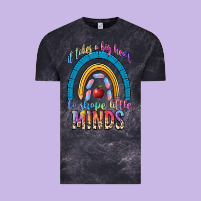 It Takes A Big Heart To Shape Little Vintage Tee Designed By Nancycooperartshop