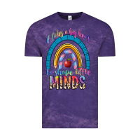 Cloud Purple it takes a big heart to shape little Vintage Tee - NancyCooperArtShop