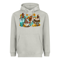 Moon Dust horses coffee cups Heavyweight Hoodie - OliviaCreatesArt