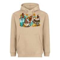 Mushroom horses coffee cups Heavyweight Hoodie - OliviaCreatesArt