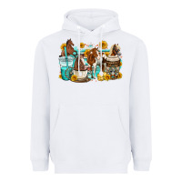 White horses coffee cups Heavyweight Hoodie - OliviaCreatesArt