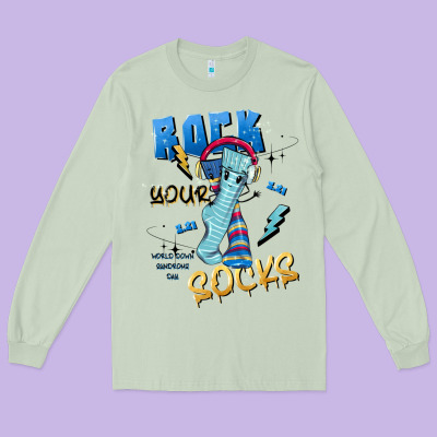 Rock Your Long Sleeve Tee Designed By Artiststas