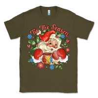 Army Green mexican santa Classic Tee - MaliasSmallBusiness