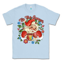 Dusty Blue mexican santa Classic Tee - MaliasSmallBusiness