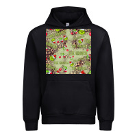 Black The Grinch Seamless Urban Hoodie - CowhideDigitalArt