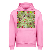 Fuchsia Pink The Grinch Seamless Urban Hoodie - CowhideDigitalArt