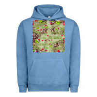 Pigment Pebble Blue The Grinch Seamless Urban Hoodie - CowhideDigitalArt