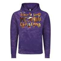 Cloud Purple have a very melanin christmas Vintage Hoodie - MaliasSmallBusiness