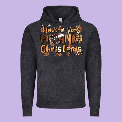 Have A Very Melanin Christmas Vintage Hoodie Designed By Maliassmallbusiness