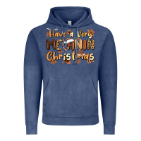 Vintage Denim have a very melanin christmas Vintage Hoodie - MaliasSmallBusiness