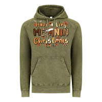 Vintage Olive have a very melanin christmas Vintage Hoodie - MaliasSmallBusiness