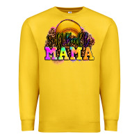 Lemon softball mama Premium Sweatshirt - OliviaCreatesArt