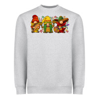 Heather Grey cinco de mayo gnomies Heavyweight Sweatshirt - BarkalooDesign