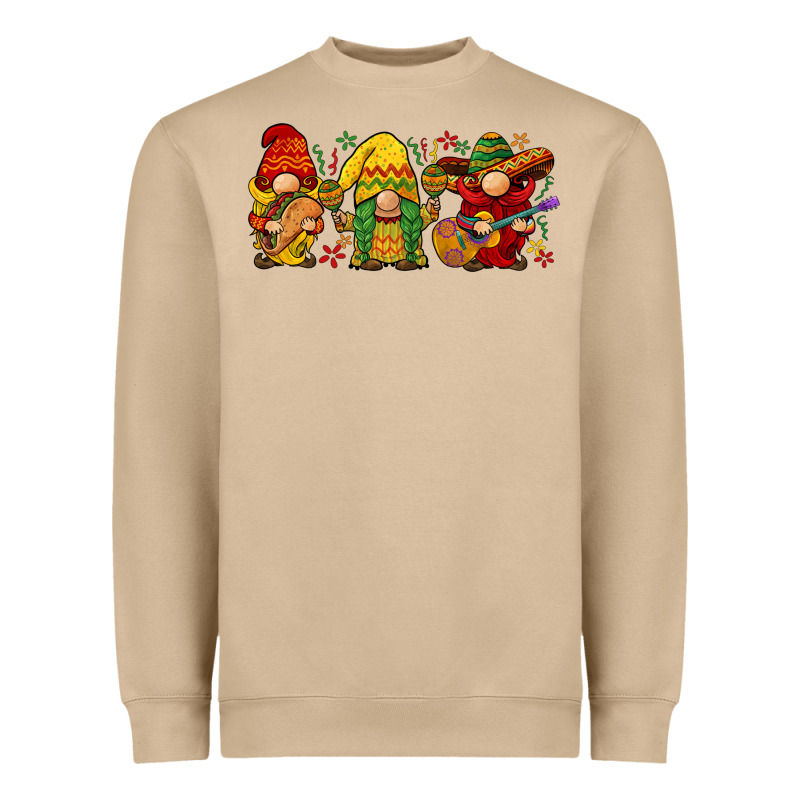 Cinco De Mayo Gnomies Heavyweight Sweatshirt by BarkalooDesign | Teevron