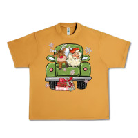 Peanut Butter christmas santa and reindeer truck Urban Heavy Tee - MaliasSmallBusiness