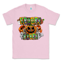 Bubblegum Pink Spooky Vibes Classic Tee - CowhideDigitalArt