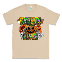 Mushroom Spooky Vibes Classic Tee - CowhideDigitalArt