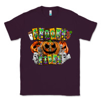 Plum Spooky Vibes Classic Tee - CowhideDigitalArt