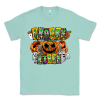 Seafoam Spooky Vibes Classic Tee - CowhideDigitalArt