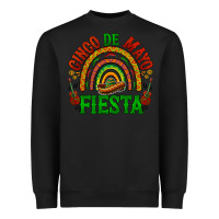 Black cinco de mayo fiesta rainbow Heavyweight Sweatshirt - BarkalooDesign