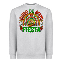 Heather Grey cinco de mayo fiesta rainbow Heavyweight Sweatshirt - BarkalooDesign