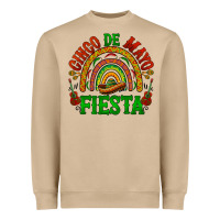 Cinco De Mayo Fiesta Rainbow Heavyweight Sweatshirt | Teevron