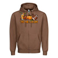 Chestnut Tis the season Sport Zipper Hoodie - HowdyJamesFarm