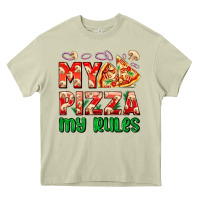 Mossy my pizza  my rules Heavy Core Tee - AdoDesignShop
