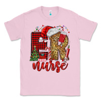 Bubblegum Pink er nurse christmas Classic Tee - MaliasSmallBusiness