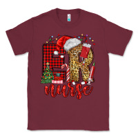 Burgundy er nurse christmas Classic Tee - MaliasSmallBusiness