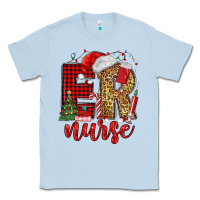 Dusty Blue er nurse christmas Classic Tee - MaliasSmallBusiness