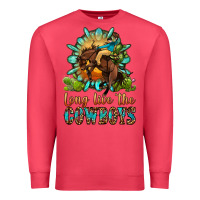 Cardinal long live the cowboys Premium Sweatshirt - OliviaCreatesArt