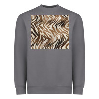 Storm brown zebra Heavyweight Sweatshirt - BarkalooDesign