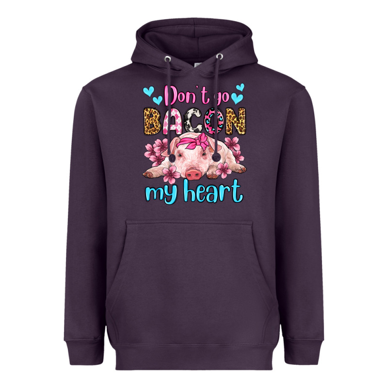 Don't Go Bacon My Heart Olivia Heavyweight Hoodie by OliviaCreatesArt | Teevron