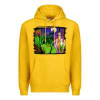 Lemon halloween background Premium Hoodie - JahusDesignShop