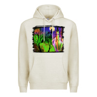 Halloween Background Premium Hoodie | Teevron