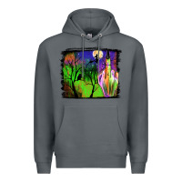 Rock halloween background Premium Hoodie - JahusDesignShop
