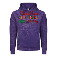 Cloud Purple i like them real thick and sprucy Vintage Hoodie - MaliasSmallBusiness