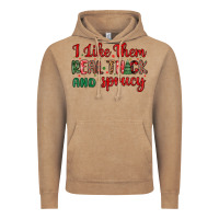 Vintage Coffee i like them real thick and sprucy Vintage Hoodie - MaliasSmallBusiness