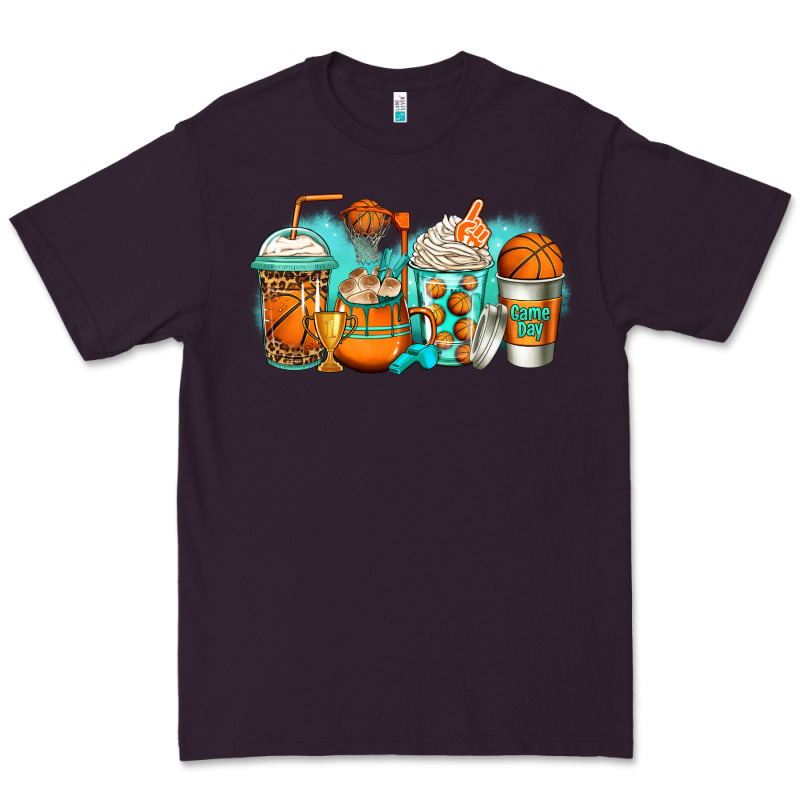 Basketball Coffee Cups Premium Tee by Jasminsmagicworld | Teevron