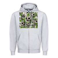 Heather Grey Soccer tumbler Zipper Hoodie - HowdyJamesFarm