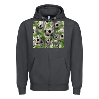 Smoke Soccer tumbler Zipper Hoodie - HowdyJamesFarm