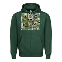Sports Green Soccer tumbler Zipper Hoodie - HowdyJamesFarm