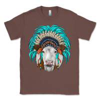 Chestnut simmental indian headdress Classic Tee - JahusDesignShop