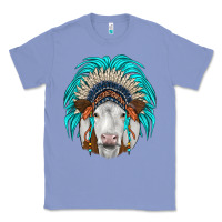 Colony Blue simmental indian headdress Classic Tee - JahusDesignShop