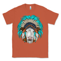 Copper simmental indian headdress Classic Tee - JahusDesignShop