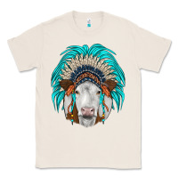 Natural simmental indian headdress Classic Tee - JahusDesignShop