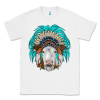 White simmental indian headdress Classic Tee - JahusDesignShop
