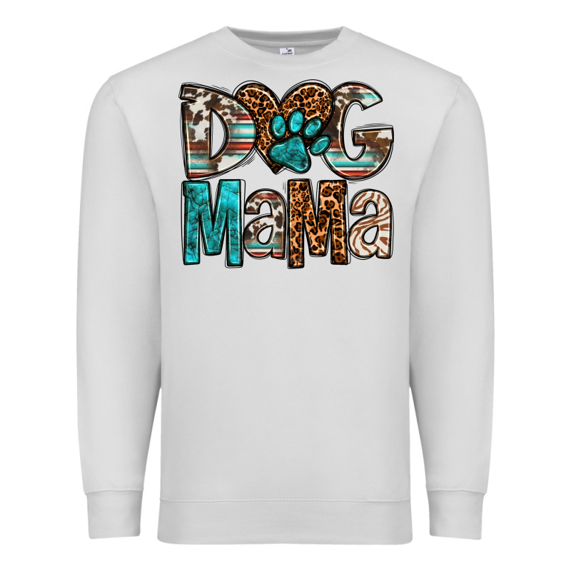 Dog Mama Premium Sweatshirt by OliviaCreatesArt | Teevron