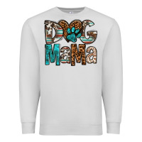 Dove Grey dog mama Premium Sweatshirt - OliviaCreatesArt